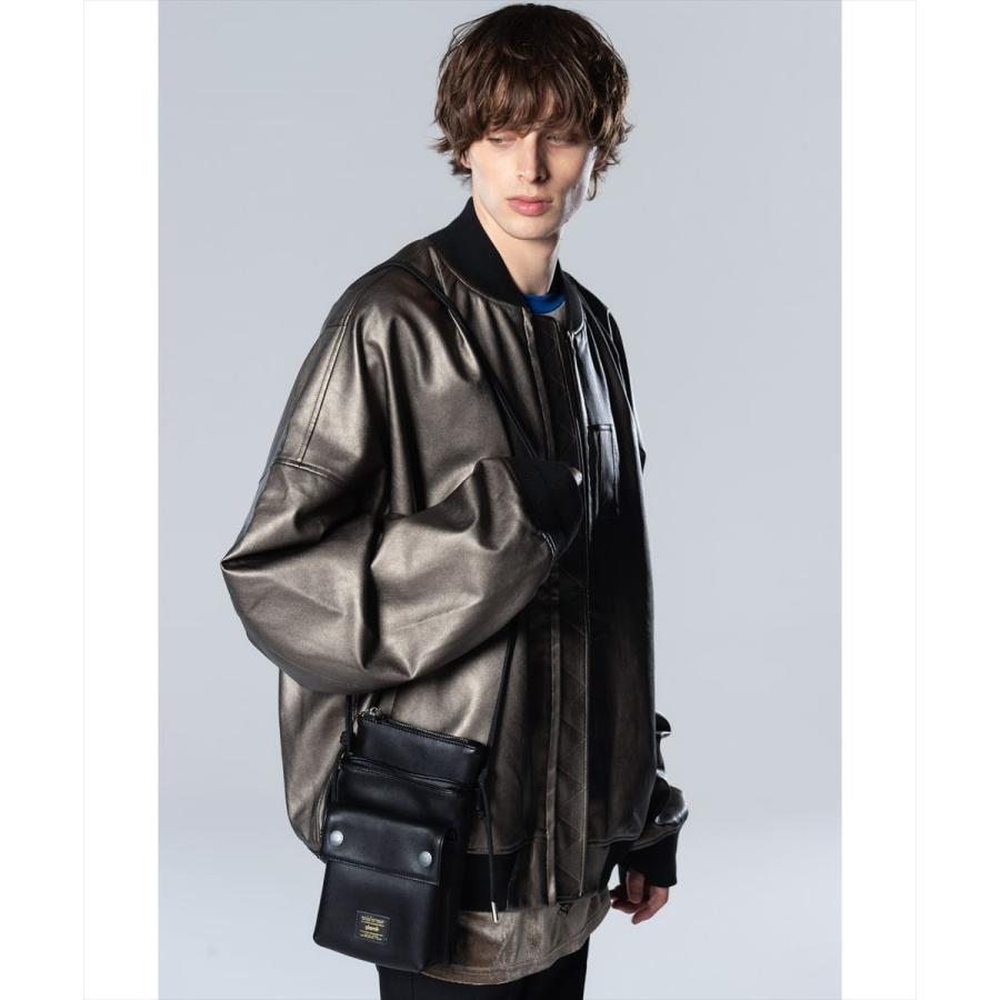 glamb グラム Synth Leather Sacoche シンセレザーサコッシュ ファッション メンズファッション バッグ W9357684395(9295円)