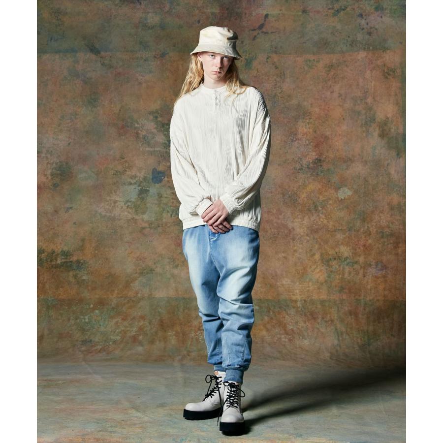 glamb（グラム） Knit Sarrouel Denim / ニットサルエルデニム