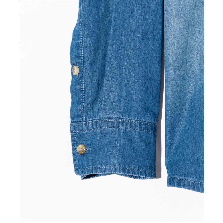 glamb（グラム） Band Collar Denim Shirt / バンドカラーデニムシャツ