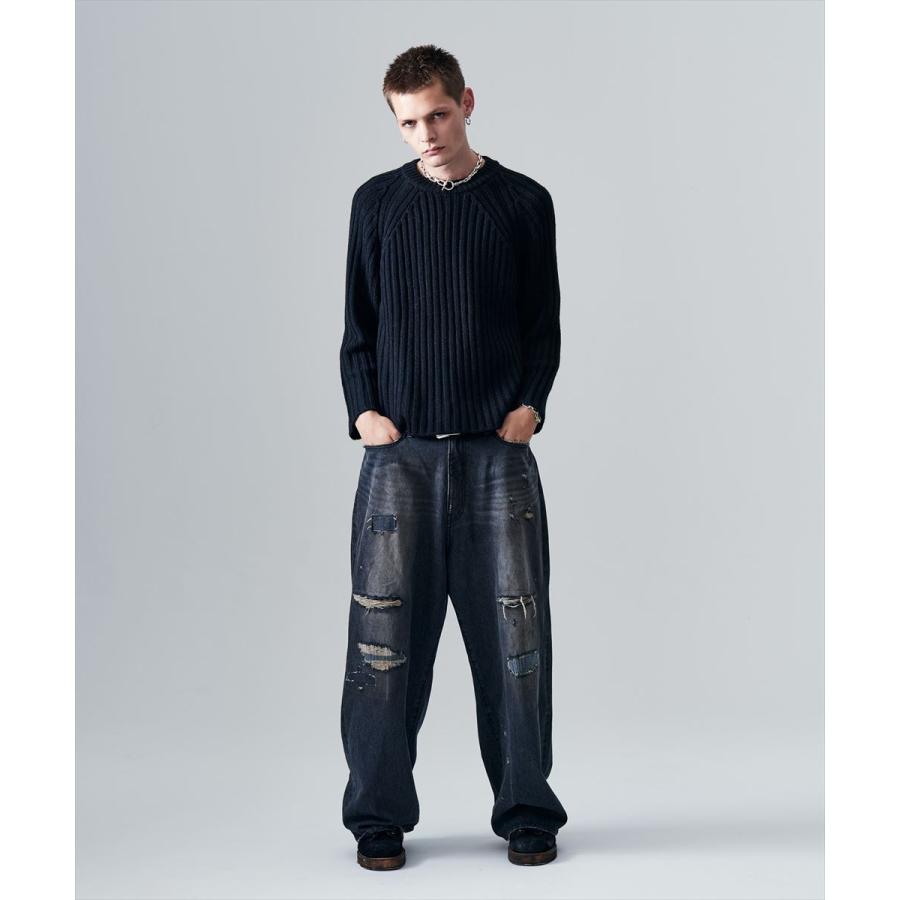 glamb　リバースデニム　ブラック glamb（グラム） Rebirth Denim / リバースデニム : フュージョン