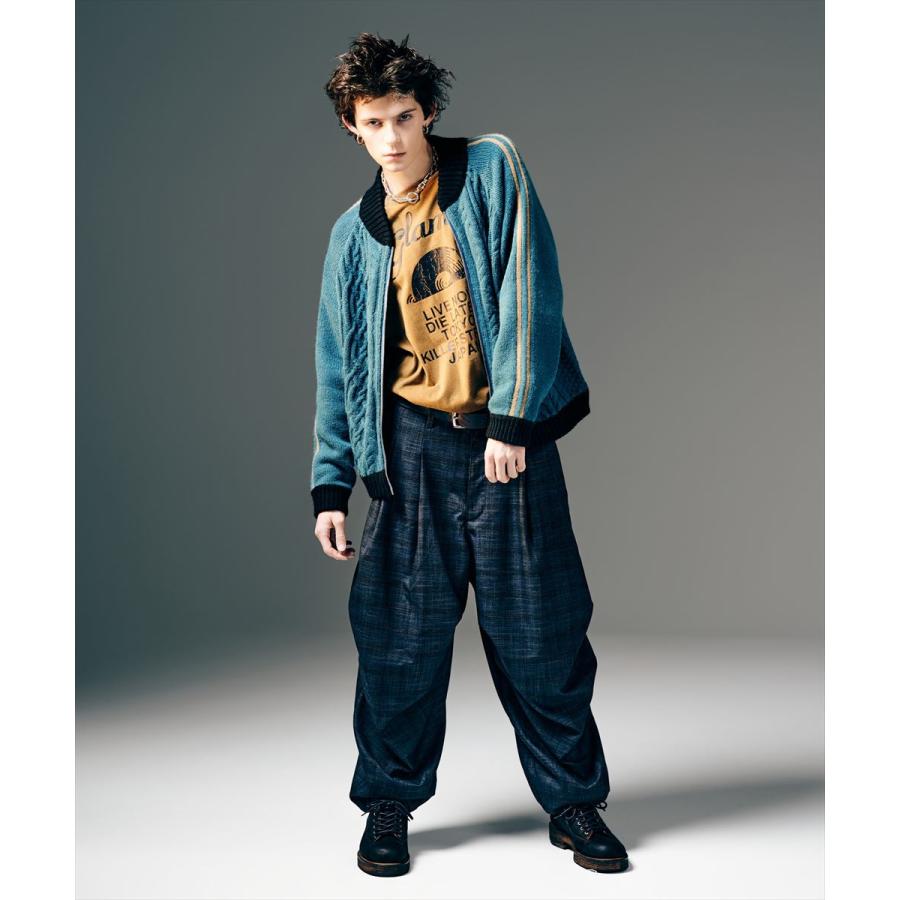 glamb（グラム） Glen Check Tuck Pants / グレンチェックタックパンツ