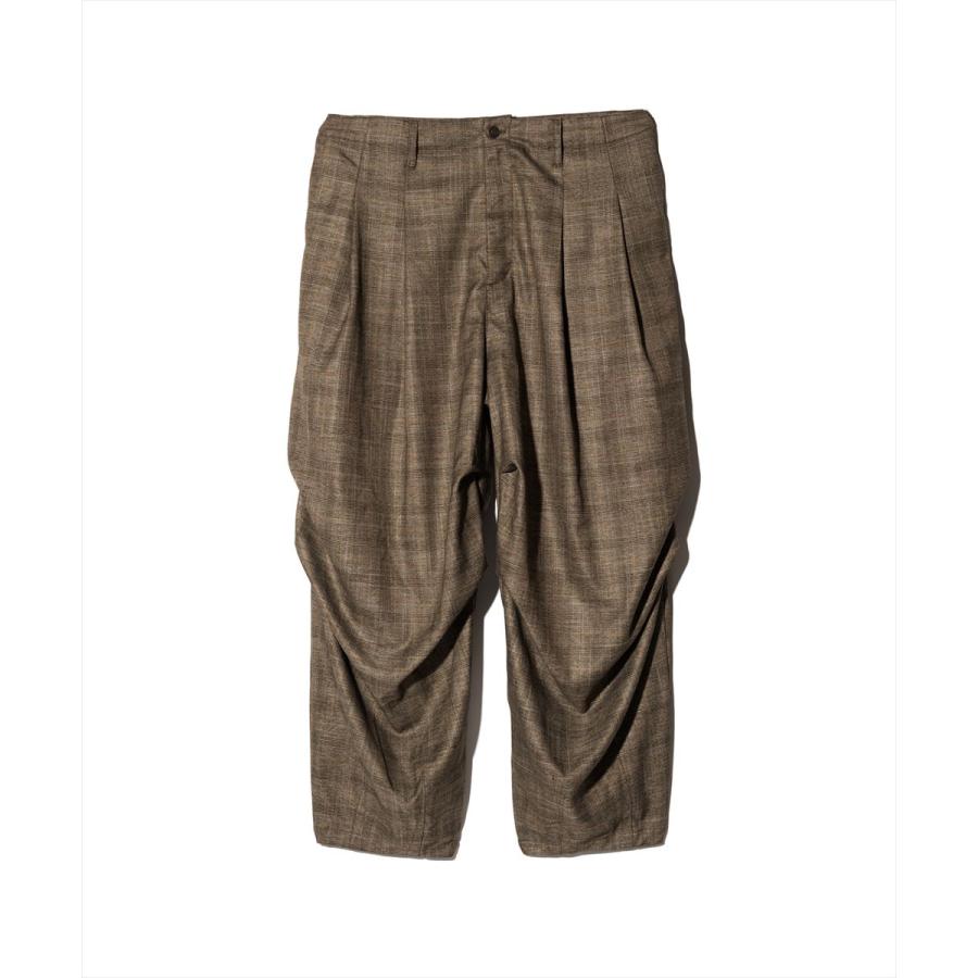 glamb（グラム） Glen Check Tuck Pants / グレンチェックタックパンツ