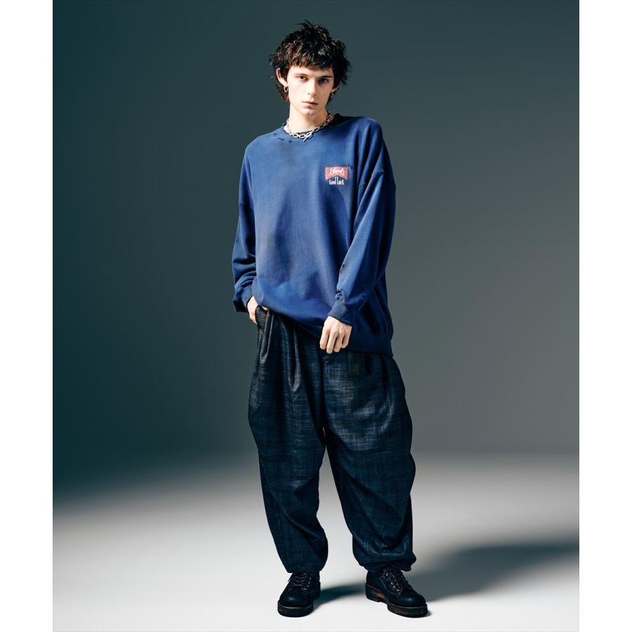 glamb（グラム） Glen Check Tuck Pants / グレンチェックタックパンツ