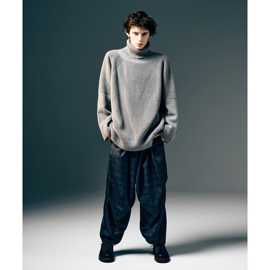 glamb（グラム） Glen Check Tuck Pants / グレンチェックタックパンツ