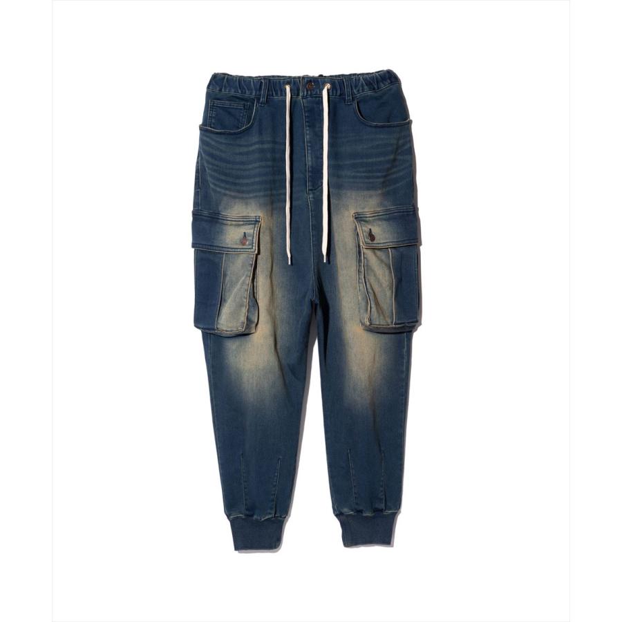 glamb（グラム） Knit Denim Cargo Pants / ニットデニムカーゴパンツ
