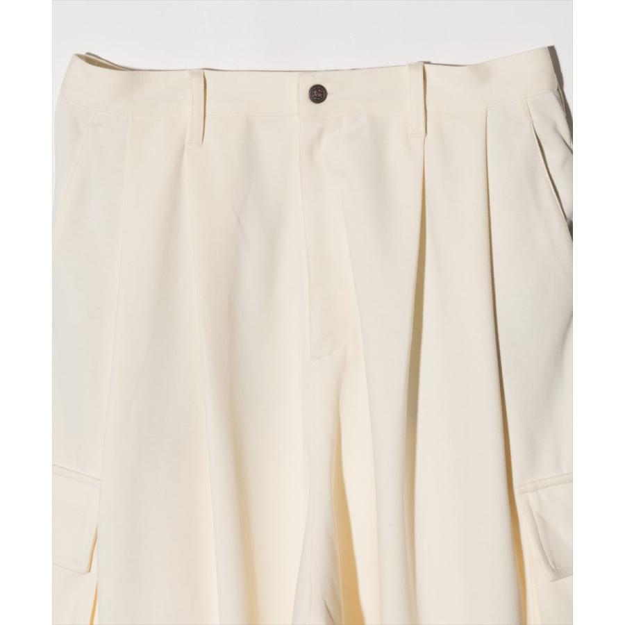 glamb(グラム) ストラクチャーパンツ glamb（グラム） Structure Tuck Cargo Pants / ストラクチャータック