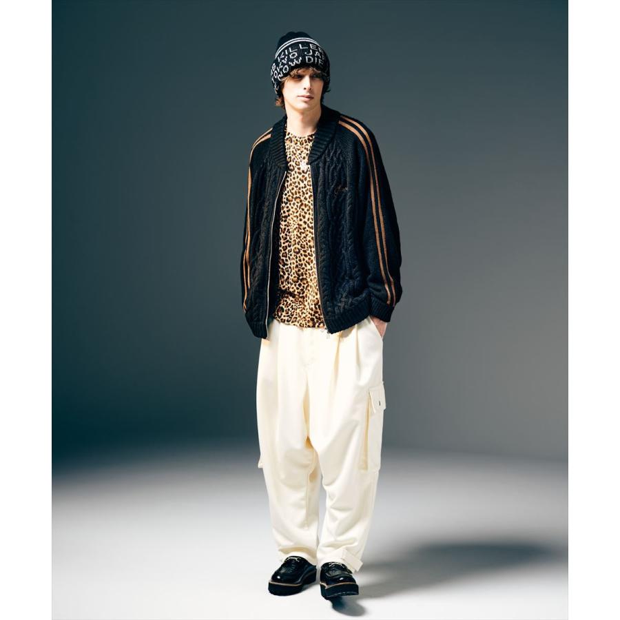 glamb(グラム) ストラクチャーパンツ glamb（グラム） Structure Tuck Cargo Pants / ストラクチャータック