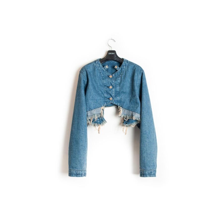 SEVESKIG セヴシグ　Adapt Boa Denim Jacket　 ボア デニムジャケットの画像