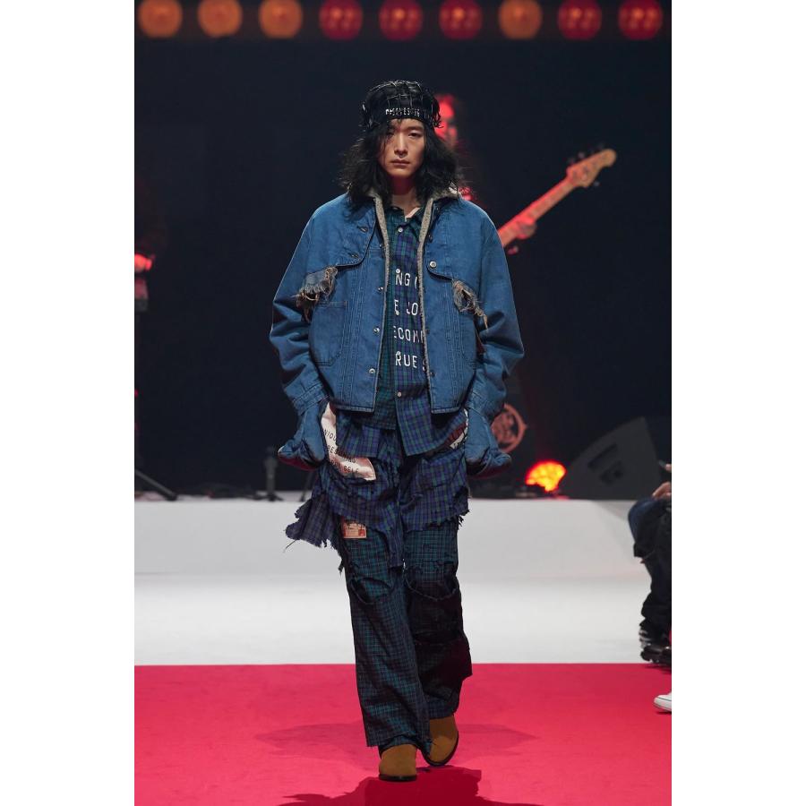 SEVESKIG セヴシグ　Adapt Boa Denim Jacket　 ボア デニムジャケットの画像