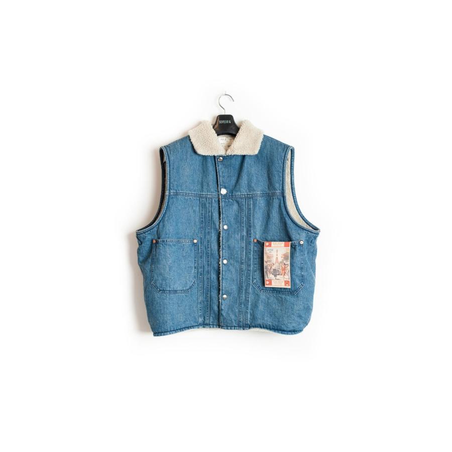 SEVESKIG セヴシグ　Adapt Boa Denim Jacket　 ボア デニムジャケットの画像