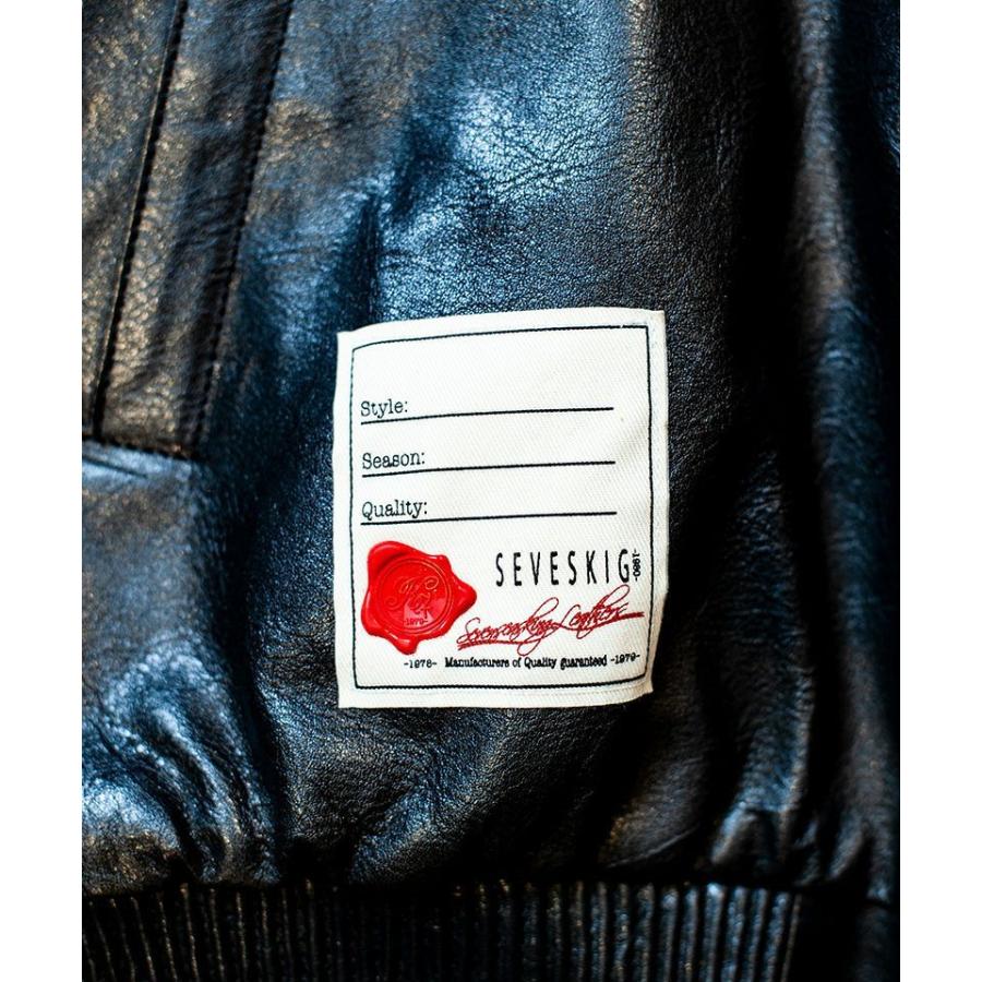 SEVESKIG セヴシグ UN D.M.C TRACK JKT Ver.Horus レザートラック