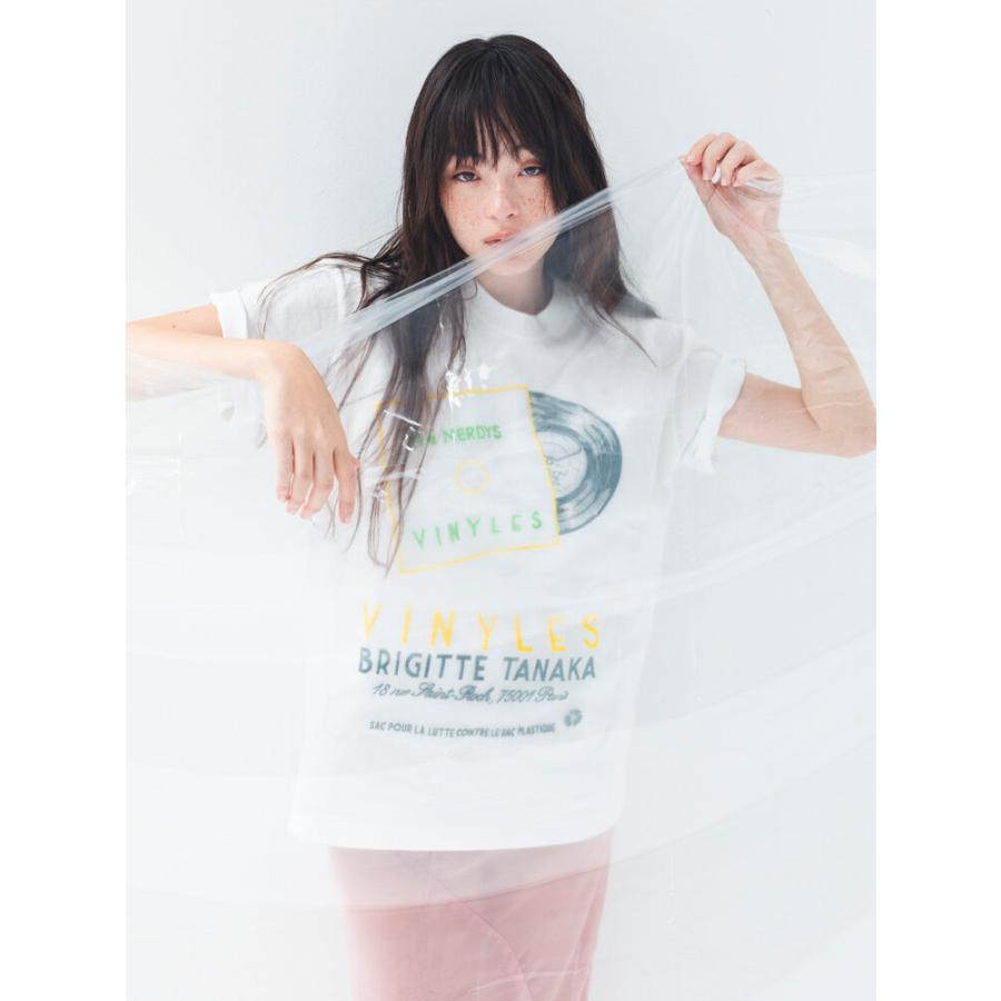 brigitte tanaka（ブリジットタナカ） × The NERDYS VINYLES T-shirt