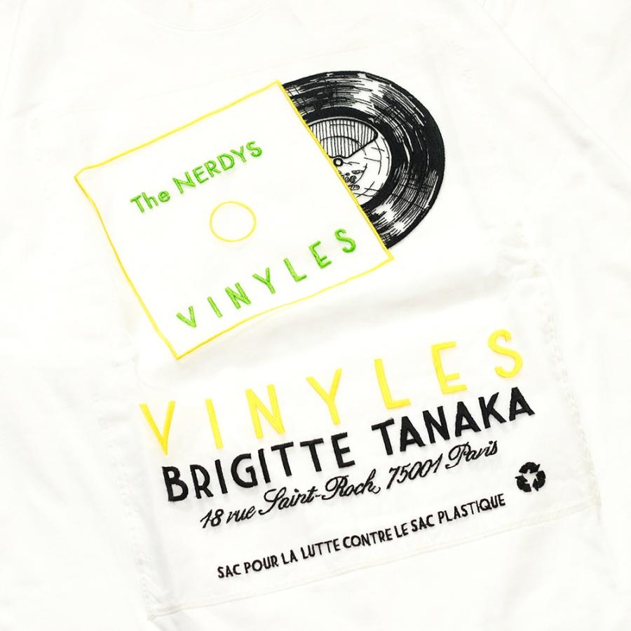 The NERDY'S VINYLES Tシャツ brigitte tanaka（ブリジットタナカ） × The NERDYS VINYLES T-shirt