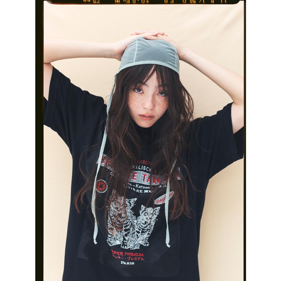 brigitte tanaka（ブリジットタナカ） × The NERDYS CATS T-shirt 2026