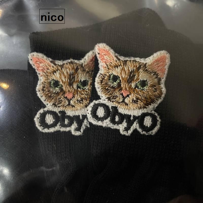 SALE/セール　ONE BY ONE　エンブレム ソックス　emblem socks　 obyo　77circa |  | 02