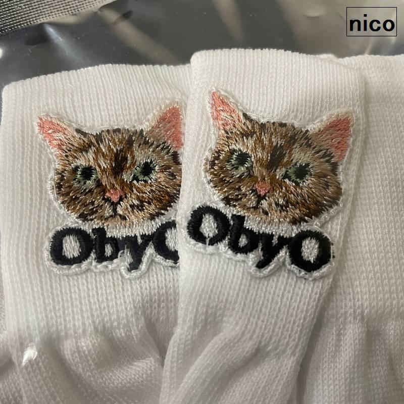 SALE/セール　ONE BY ONE　エンブレム ソックス　emblem socks　 obyo　77circa |  | 08