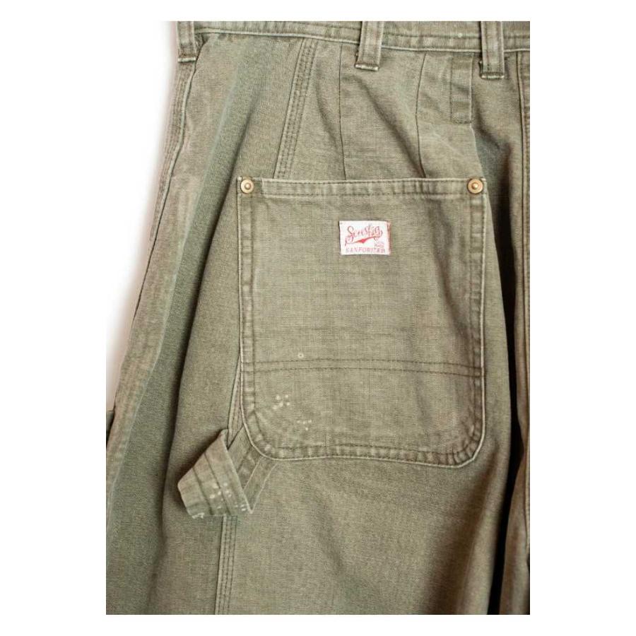 SEVESKIG（セヴシグ） SEVESKIG Damaged Double Knee Wide Bermuda