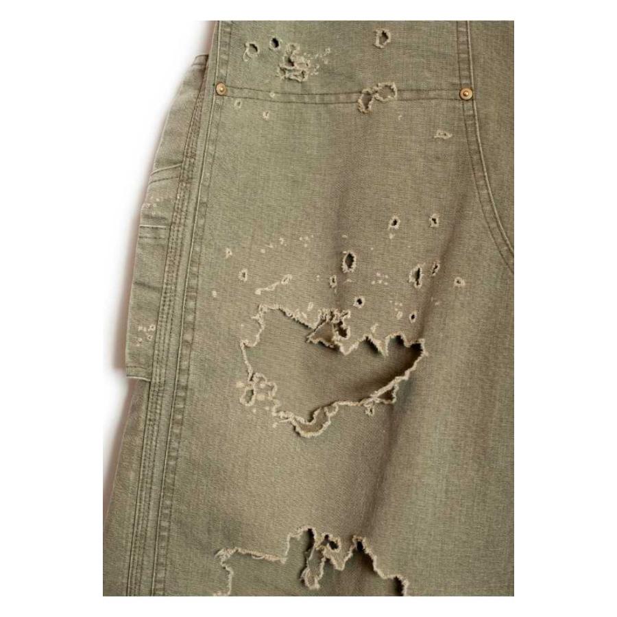 SEVESKIG（セヴシグ） SEVESKIG Damaged Double Knee Wide Bermuda