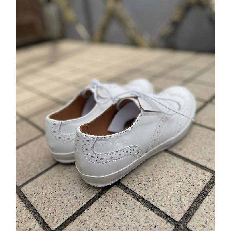 chausser セザミ ウイングチップ レザースニーカー ses amis chausser セザミ ウイングチップ レザースニーカー ses amis