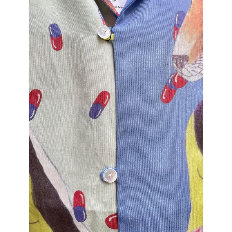 SEVESKIG SEVESKIG 2パターン Psychedelic Aloha Shirt Ver.RIDAWO