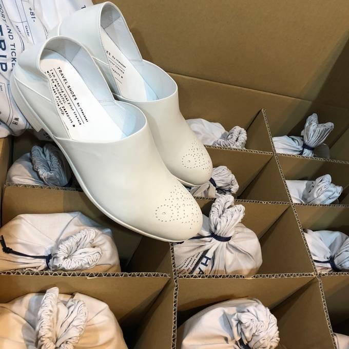 トラベルシューズ バイ ショセ　TRAVEL SHOES by chausser　メダリオン レザースリッポンシューズ DOCTOR'S SHOES TR-010 | chausser | 12