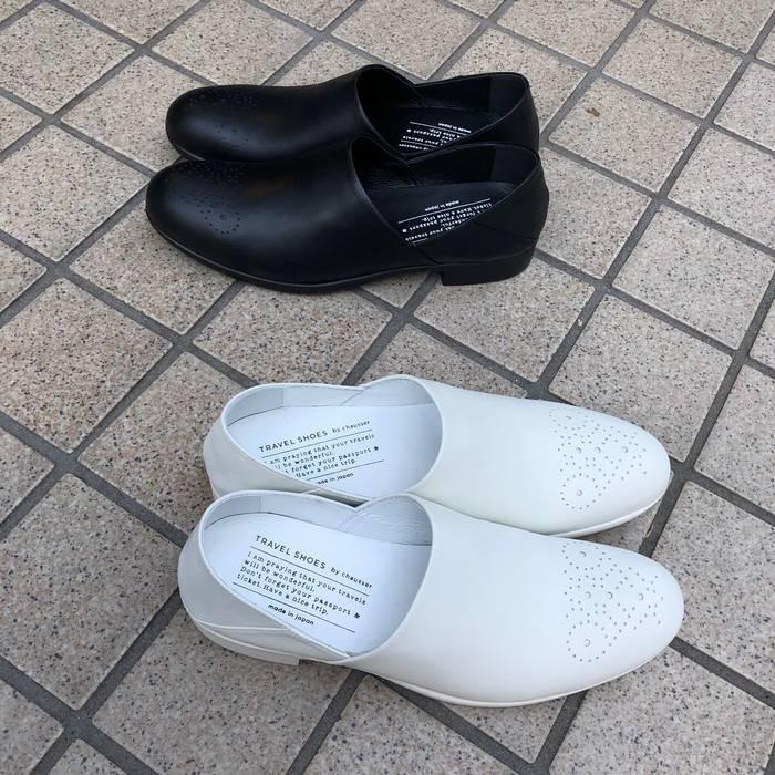 トラベルシューズ バイ ショセ　TRAVEL SHOES by chausser　メダリオン レザースリッポンシューズ DOCTOR'S SHOES TR-010 | chausser | 04