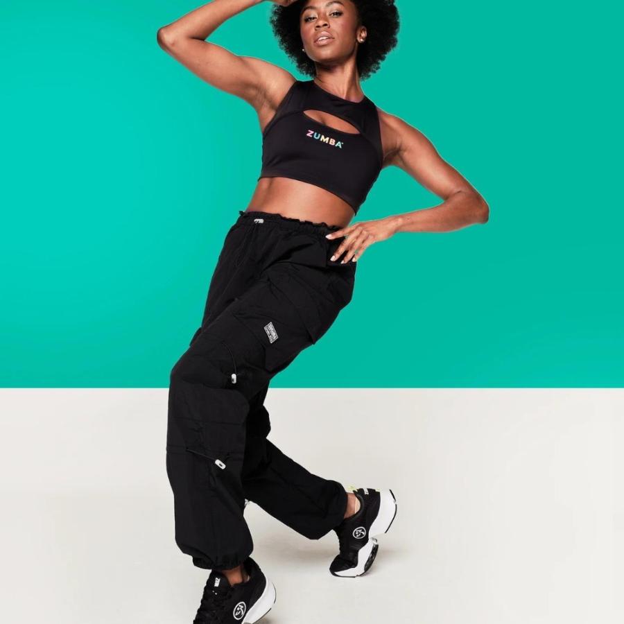 Zumba フィットネス アップビートエッセンシャルカーゴパンツ ズンバ ZUMBA フィットネス パンツ ボトムス アップビート