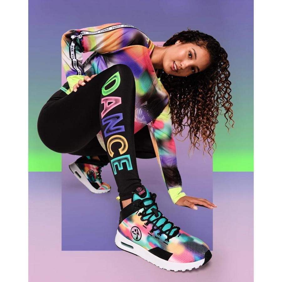 ZUMBAシューズ24.5cm 正規品　 パープル ズンバ ZUMBA シューズ フィットネスシューズ スニーカー Air