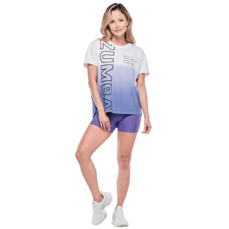 ズンバ ZUMBA Funscape クルーネック Tシャツ レディース