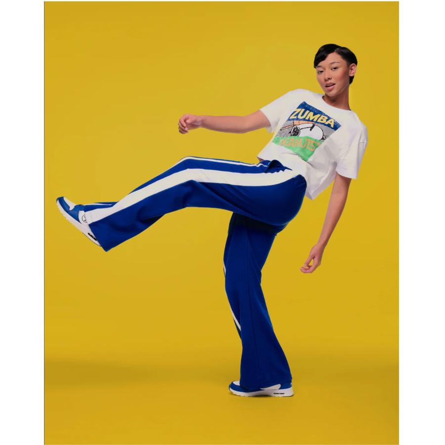ズンバ ZUMBA X Peanuts スヌーピー クロップ丈 Tシャツ ズンバ ZUMBA X Peanuts スヌーピー クロップ丈 Tシャツ
