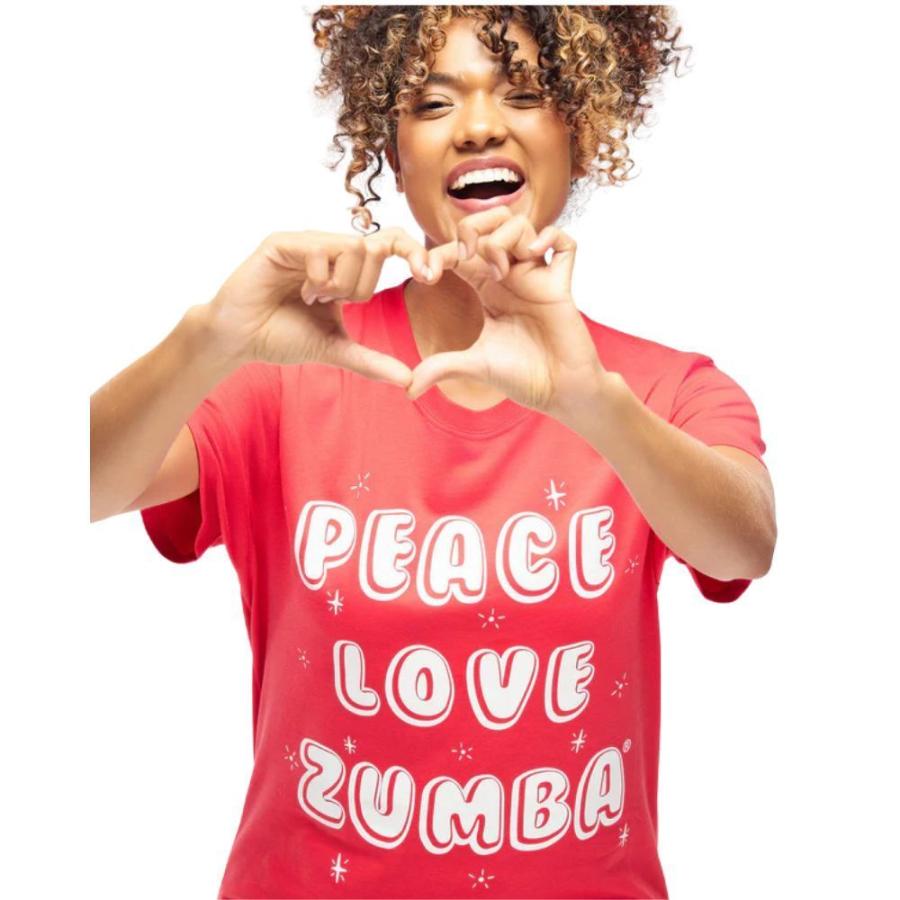 ズンバ ZUMBA Tシャツ Holiday クルーネック ユニセックス ズンバ ZUMBA Tシャツ Holiday クルーネック ユニセックス