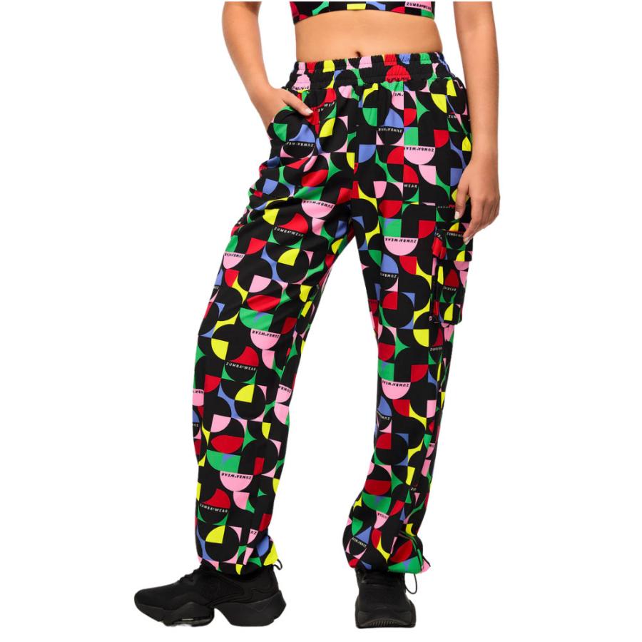 ズンバ（ZUMBA） ZUMBA Haus ワイド カーゴパンツ ブラック ユニ