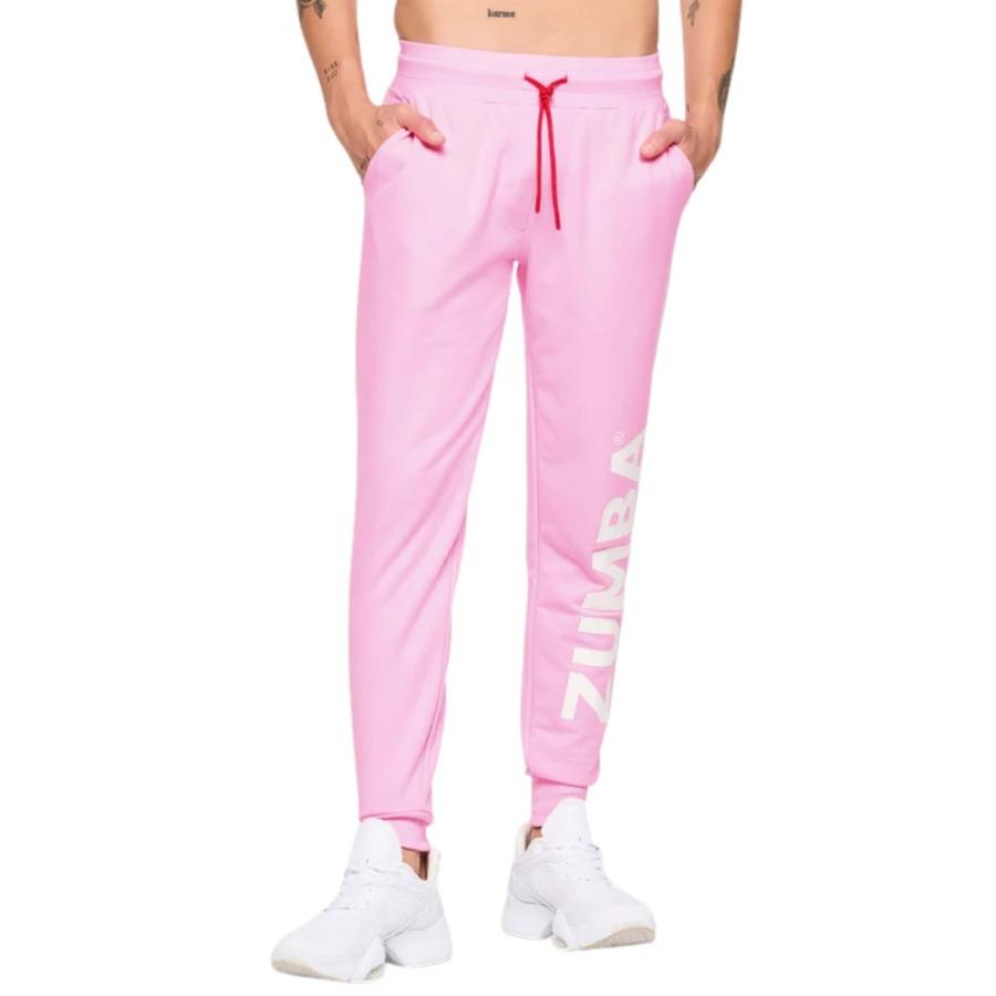 Zumba ズンバ ピンク スウェットパンツ ユニセックス ズンバ ZUMBA Love ピンク スウェットパンツ ユニセックス