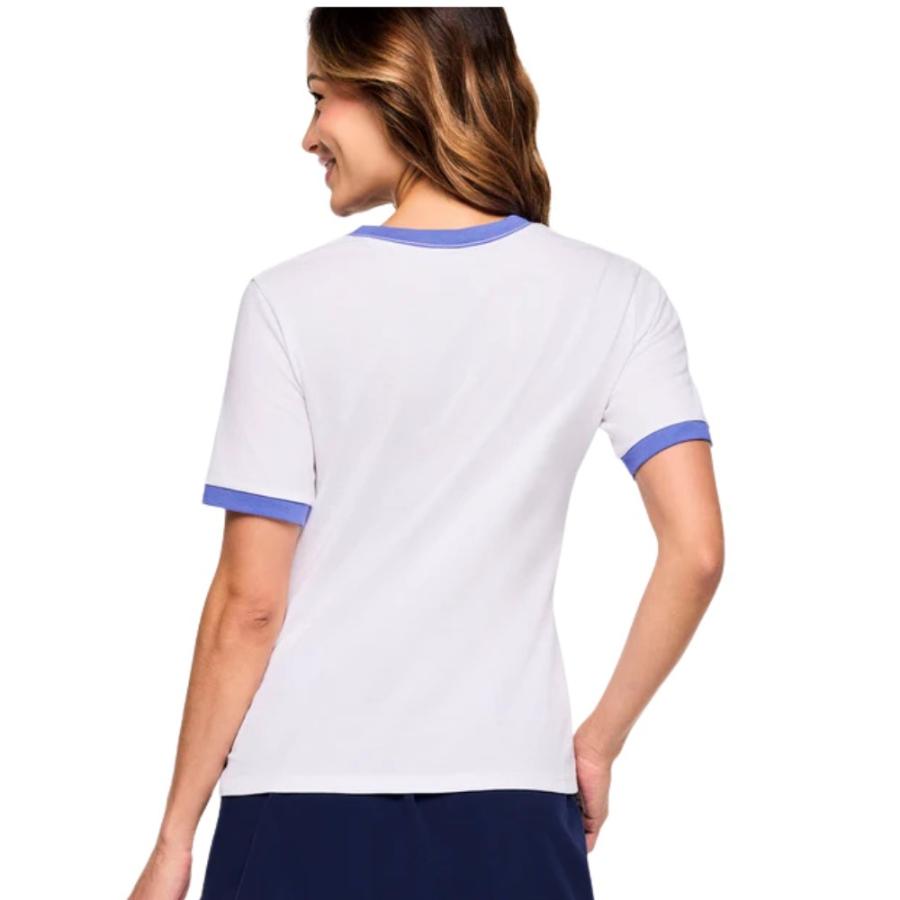 ズンバ（ZUMBA） ZUMBA Out Loud ロゴ リンガー Tシャツ ホワイト