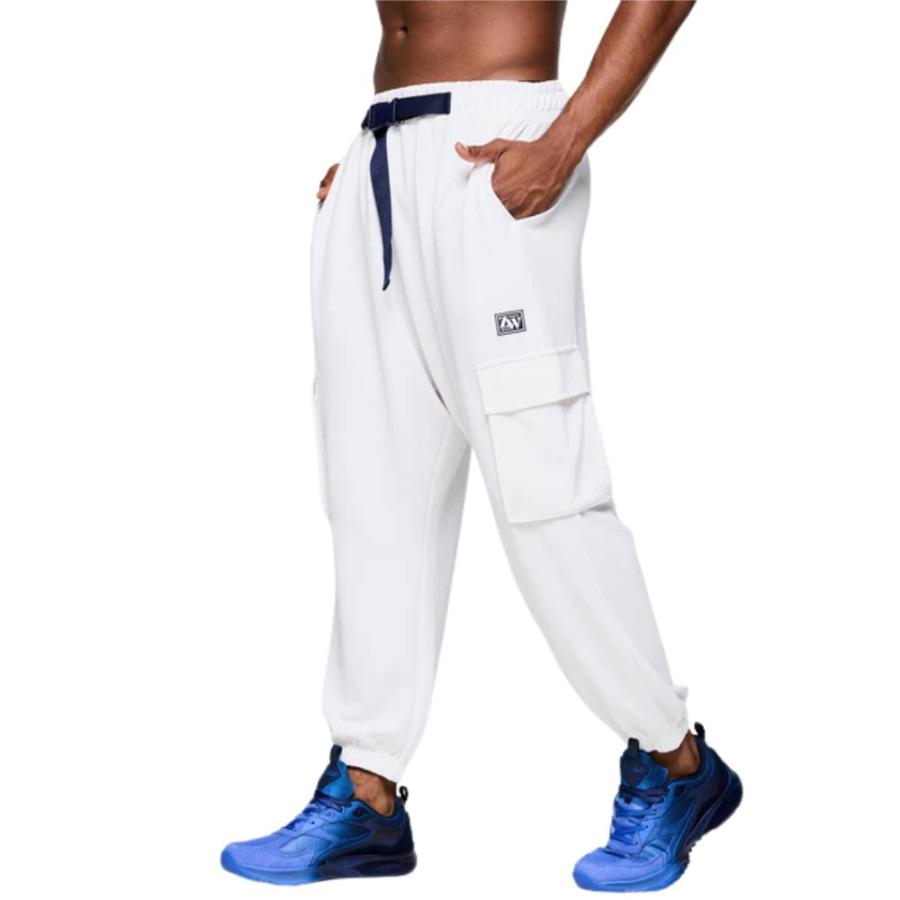 ZUMBA WEAR 正規品！ホワイトカーゴパンツ 新品】新作 ズンバ zumba ウェア パンツ カーゴパンツ