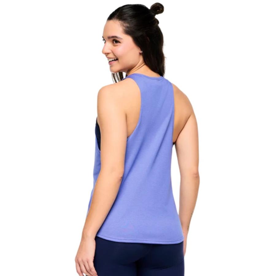 ズンバ ZUMBA Out Loud ロゴ ルーズ タンクトップ パープル