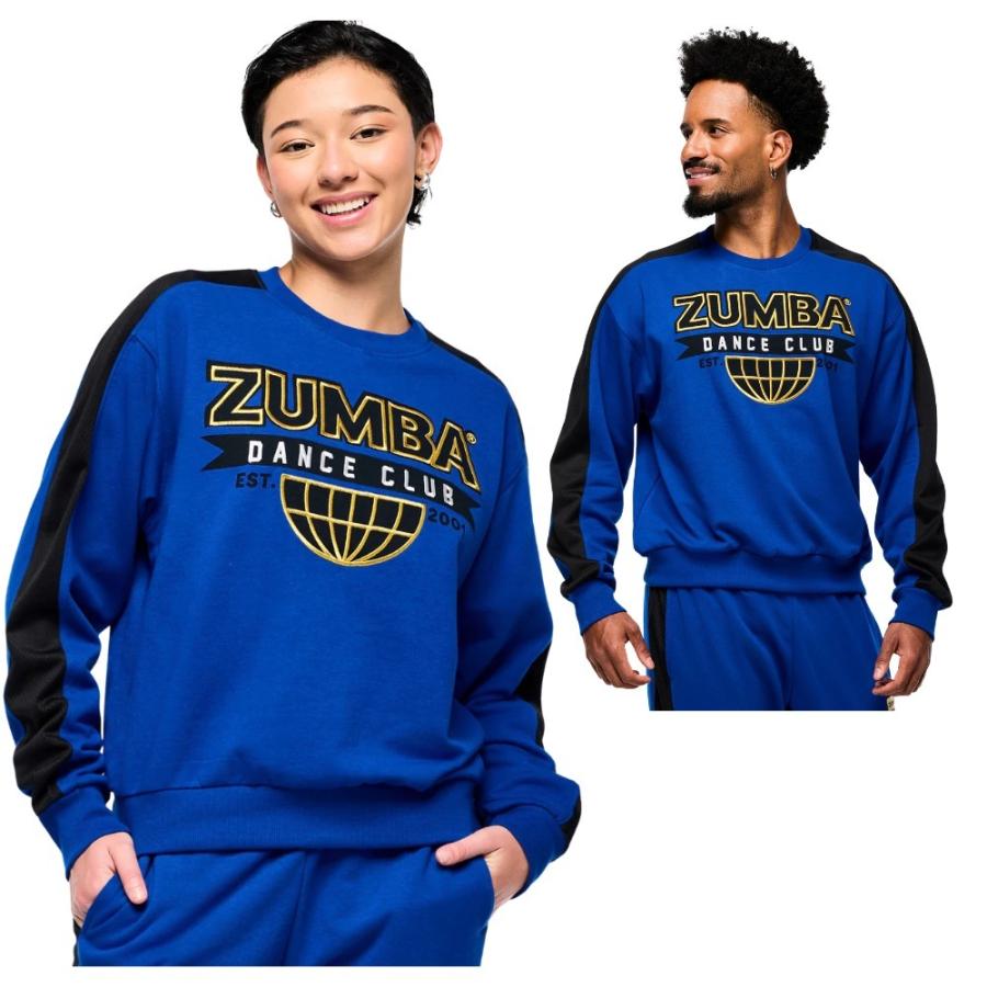 ズンバ（ZUMBA） ZUMBA Victory 長袖 ロゴ プルオーバースウェット
