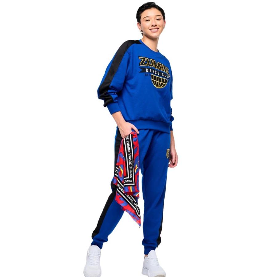ズンバ（ZUMBA） ZUMBA Victory 長袖 ロゴ プルオーバースウェット