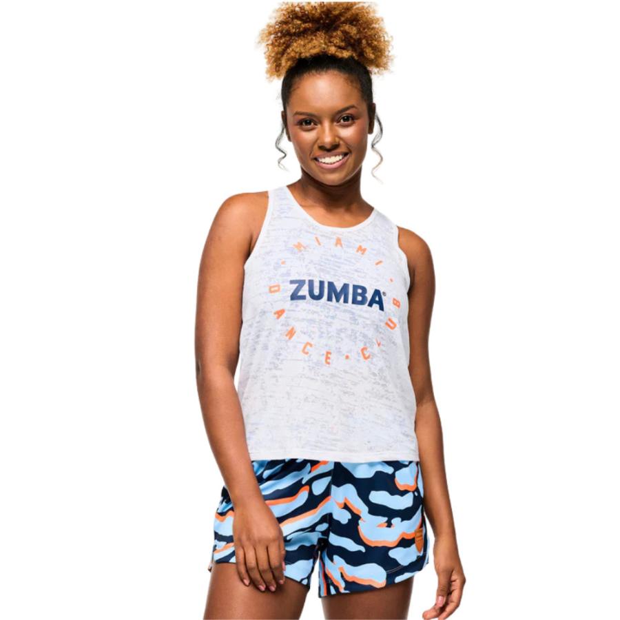ズンバ ZUMBA Victory ロゴ タンクトップ ブラック ホワイト ズンバ ZUMBA Victory ロゴ タンクトップ ブラック ホワイト