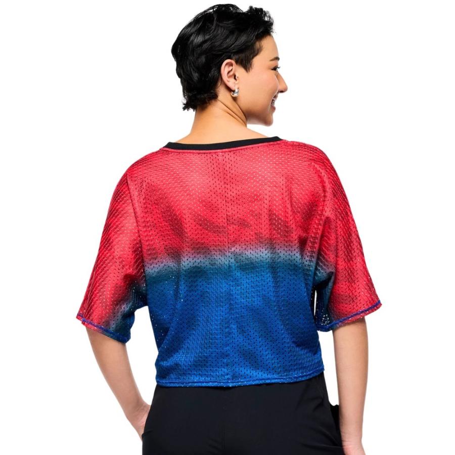 ズンバ（ZUMBA） ZUMBA Victory ドルマン クロップ丈 Tシャツ