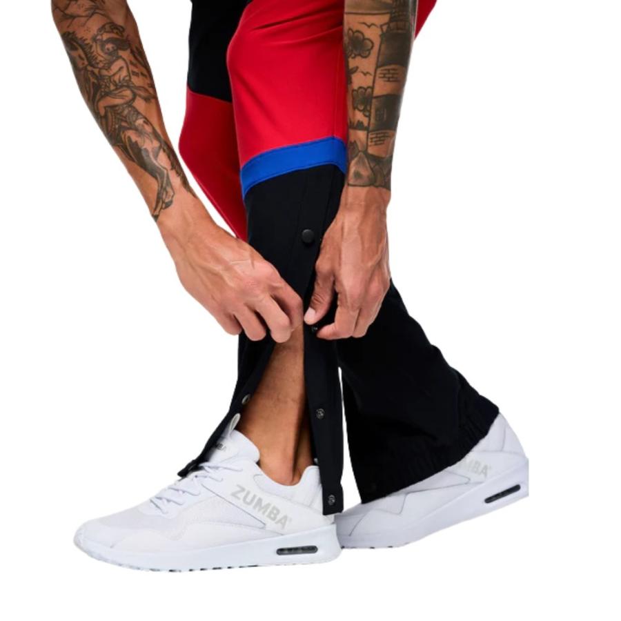 ズンバ ZUMBA Victory サイドスナップ トラックパンツ ユニ