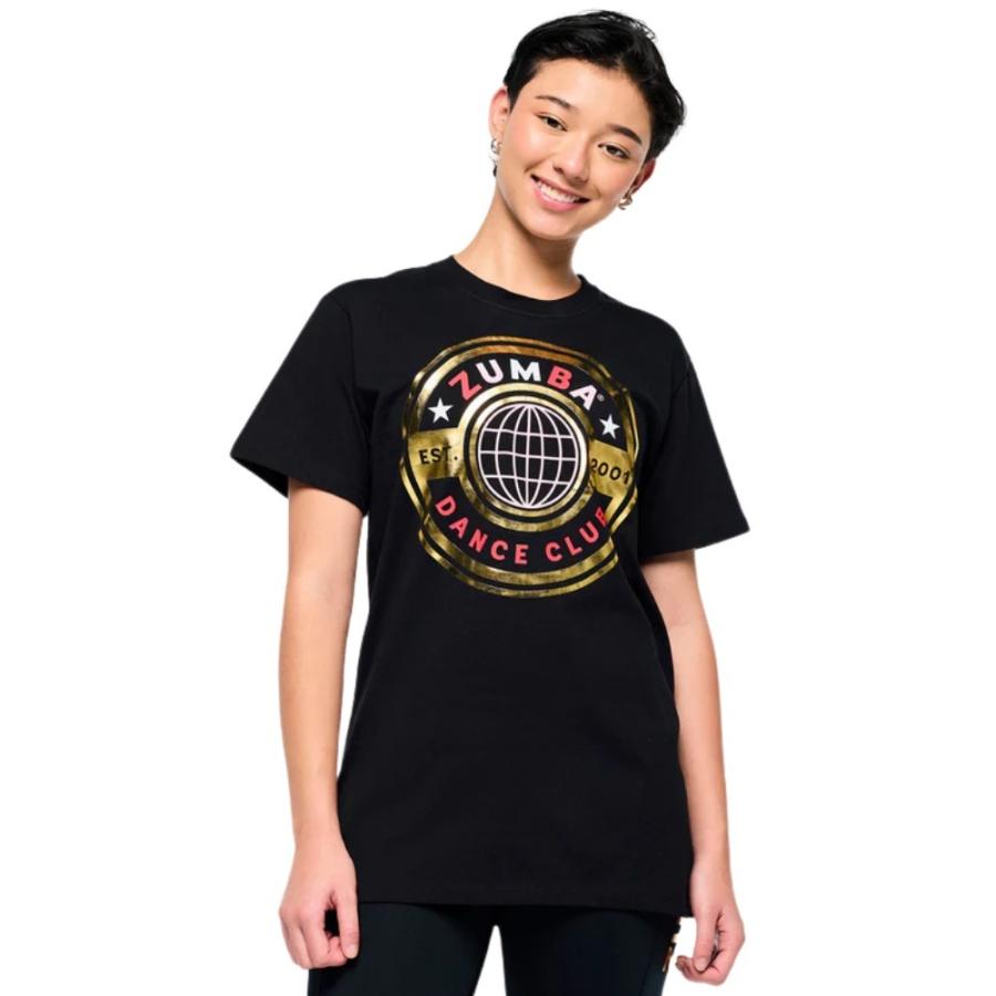 ズンバ（ZUMBA） ZUMBA Victory ロゴ Tシャツ ブラック メンズ