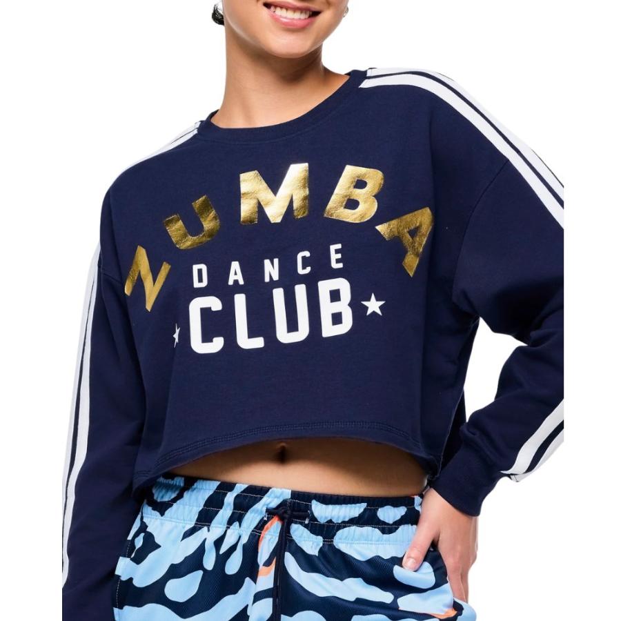 ズンバ ZUMBA Victory ロゴ Tシャツ ロンT 長袖 クルーネック ズンバ ZUMBA Victory ロゴ Tシャツ ロンT 長袖 クルーネック