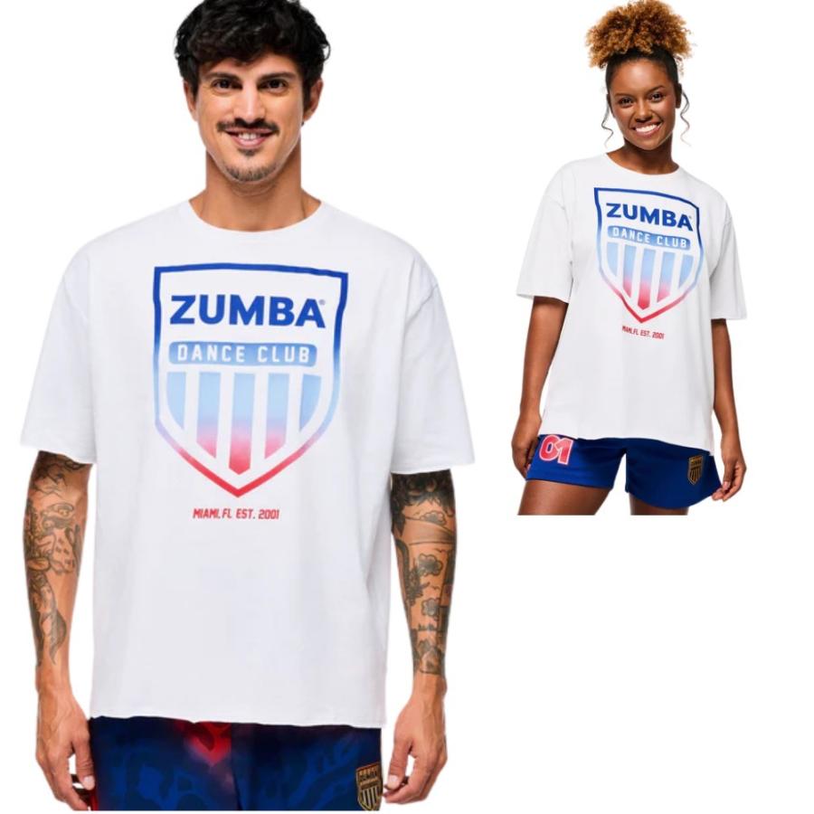 Zumba ズンバ ロゴ ズンバ Tシャツ ユニセックス ズンバ ZUMBA ロゴ Tシャツ ブラック ユニセックス メンズ