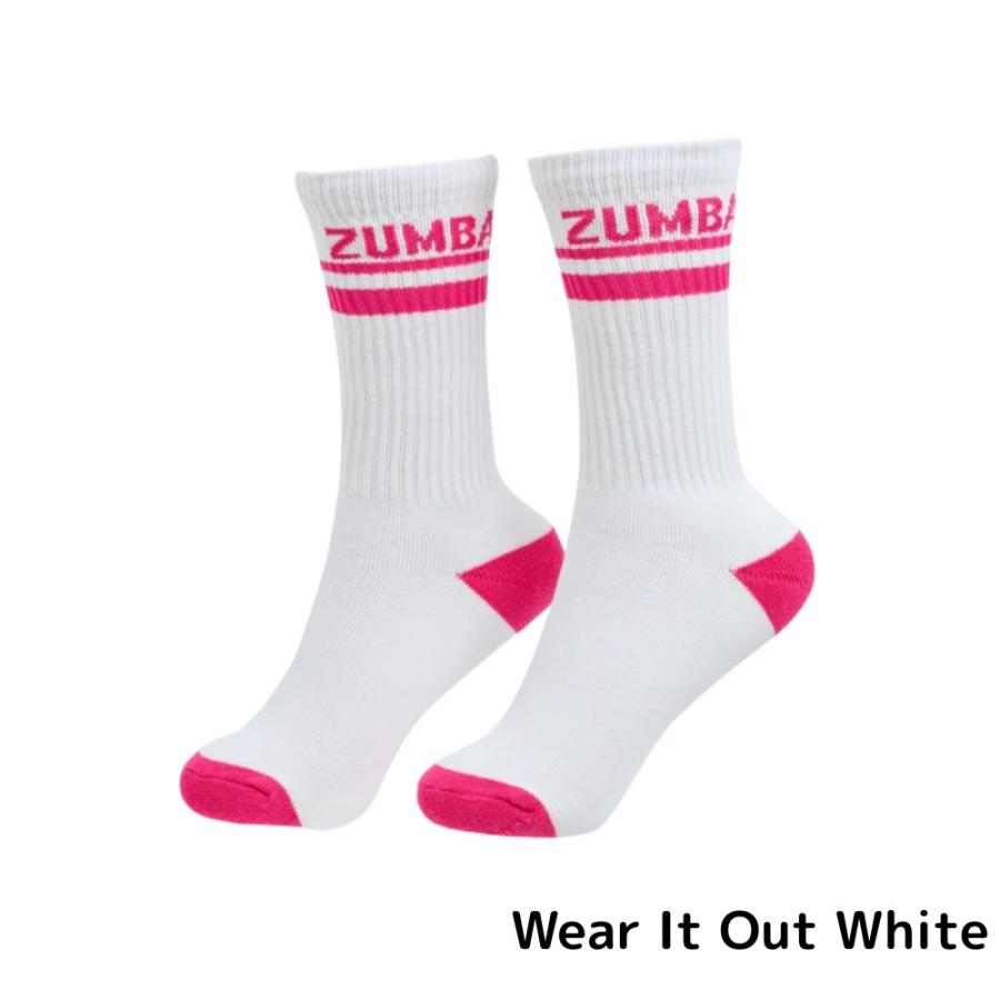 ズンバ ZUMBA ロゴ ハイソックス 靴下 ユニセックス 取り寄せ