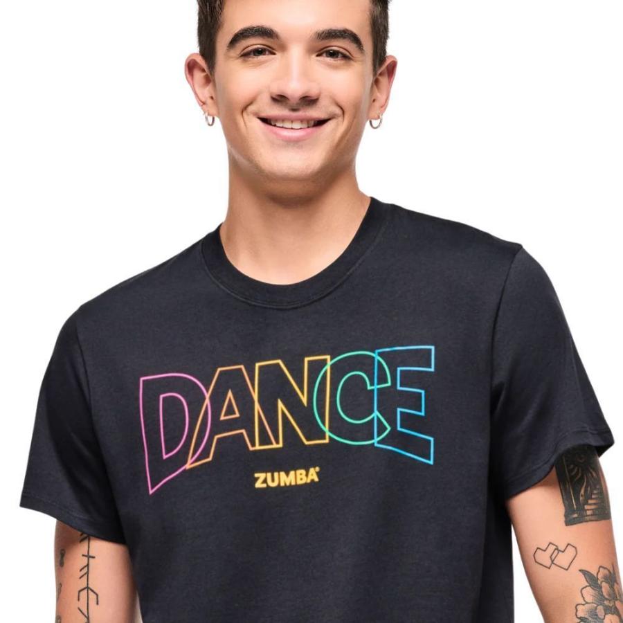 ズンバ ZUMBA DANCE ロゴ Tシャツ ブラック ユニセックス メンズ