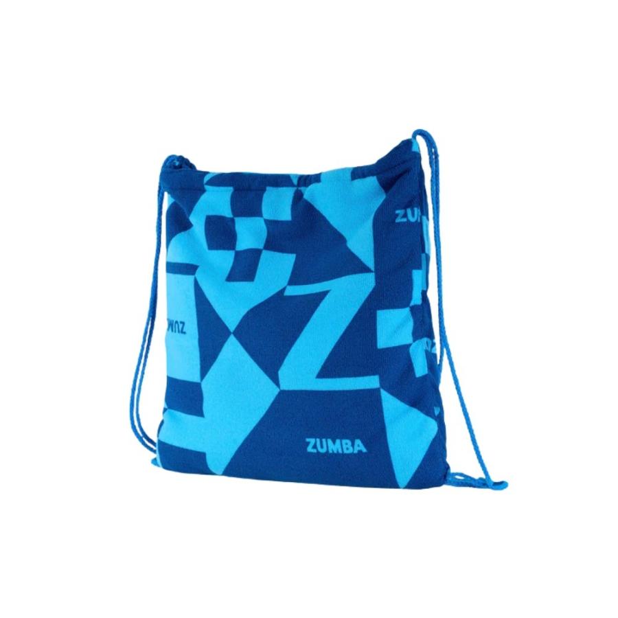 ズンバ（ZUMBA） ロゴ バスタオル パッカブルタオル 巾着バッグ