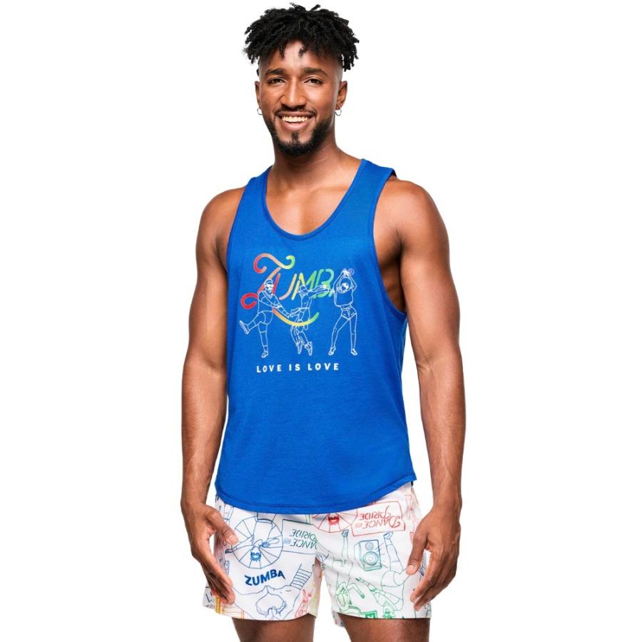 Zumba ズンバ ロゴ メンズ ノースリーブ タンクトップ ズンバ ZUMBA ロゴ ノースリーブ タンクトップ メンズ