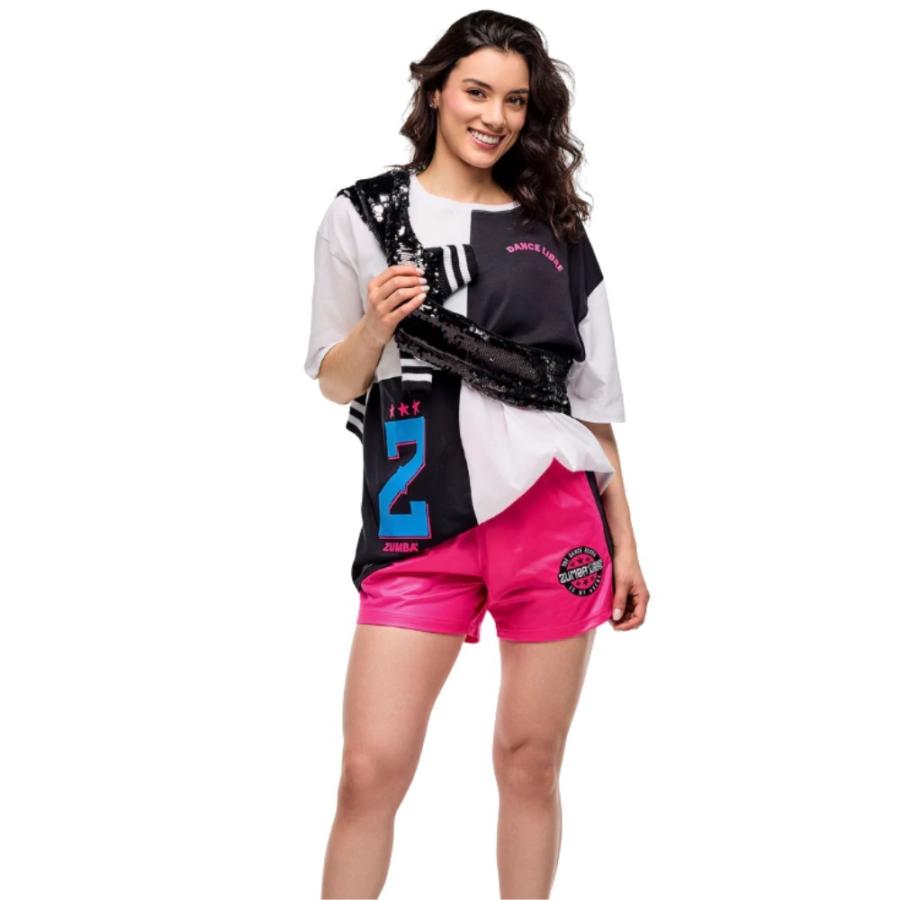 ZUMBA ズンバ　オーバーサイズ　Tシャツ 正規品 ズンバ ZUMBA Prep ロゴ クルーネック Tシャツ 半袖 ユニ