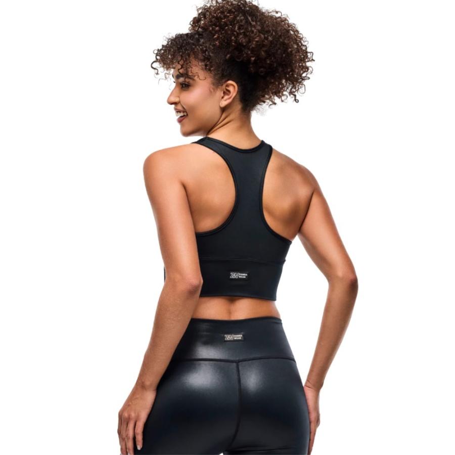 ZUMBA 黒 クロップドジャケット FUBU フブ アウター パイソン フェイクレザー ジャケット